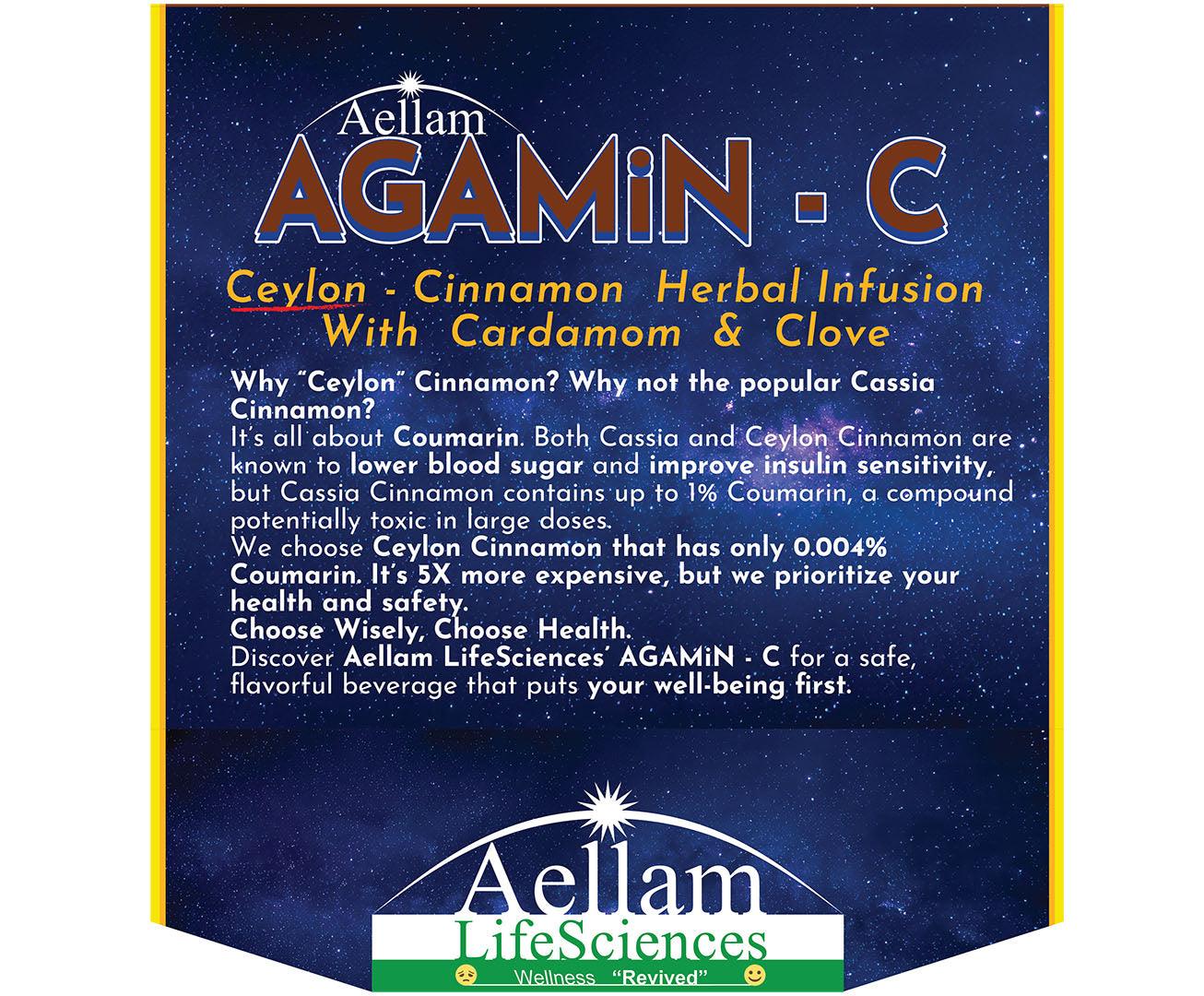 Aellam Agamin-C Herbal Infusion Dip-Tea