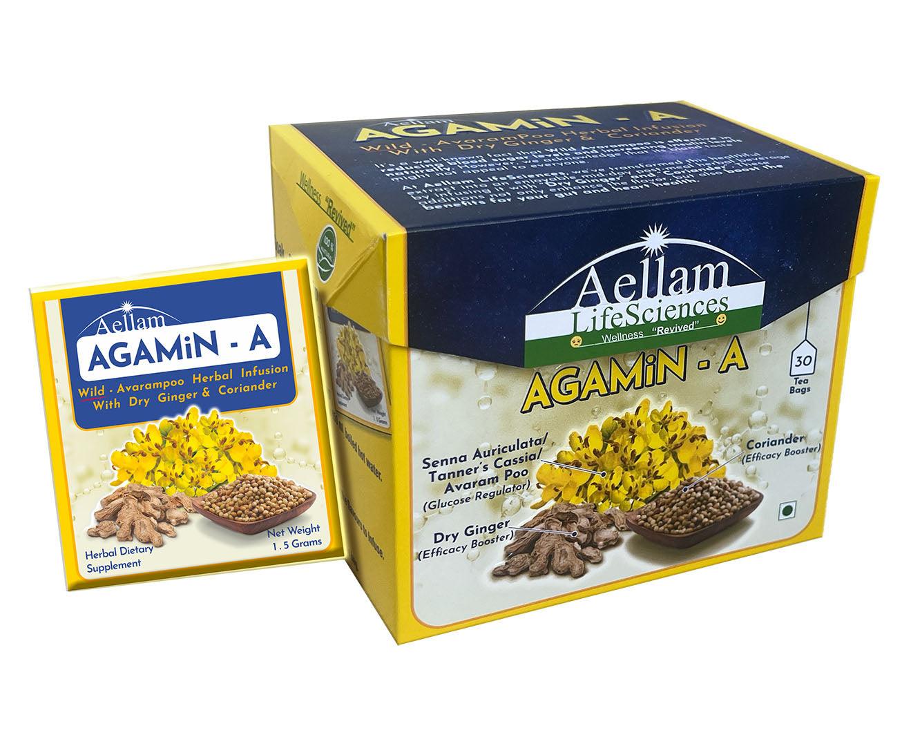 Aellam Agamin-A Herbal Infusion Dip-Tea