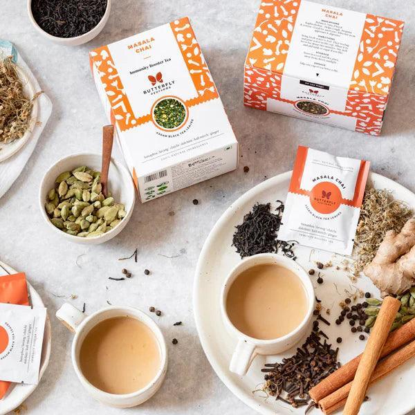 Butterfly Ayurveda Masala Chai Cinnamon Cardamom Clove tea