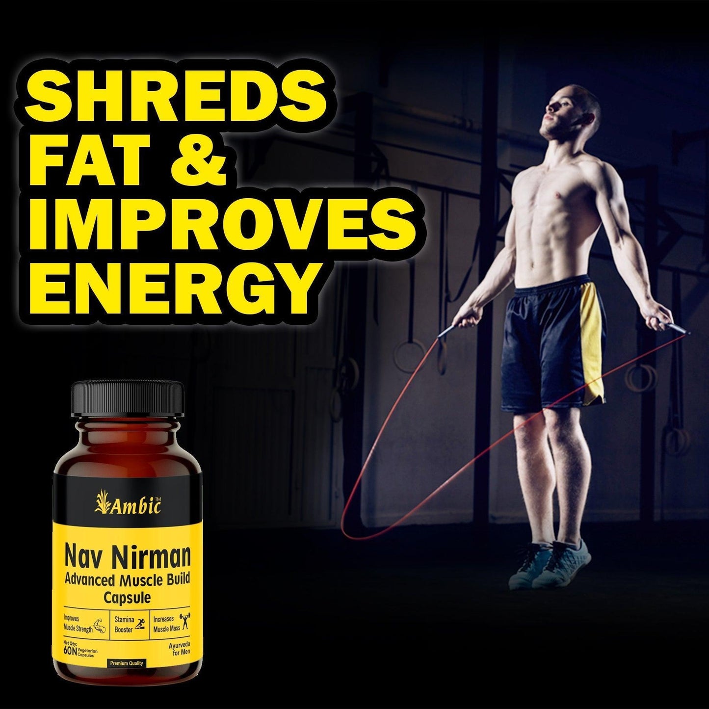 Ambic Nav Nirman Advanced Vegetarian Capsule (60 Each)