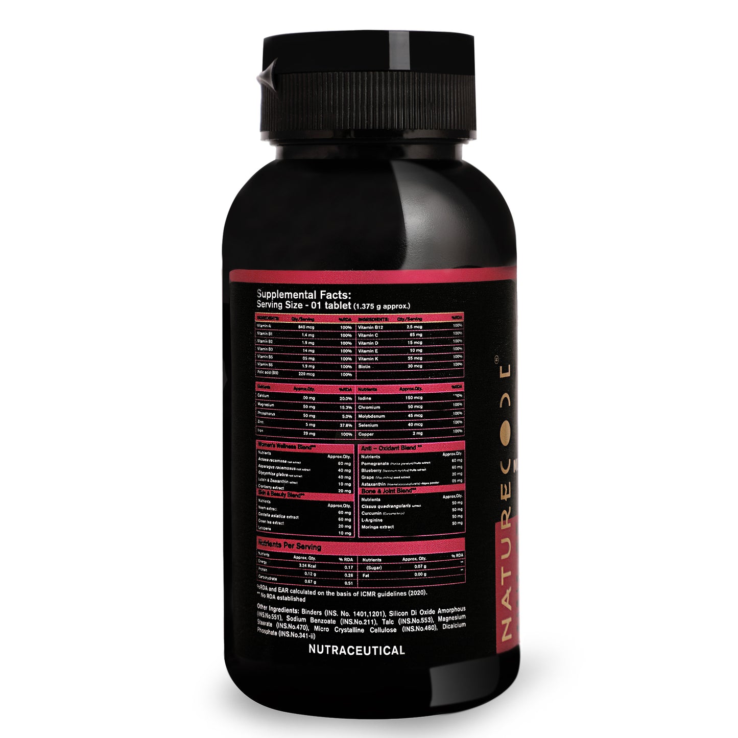 Nature Code Multivitamin Women Tablet - 60 Tablet