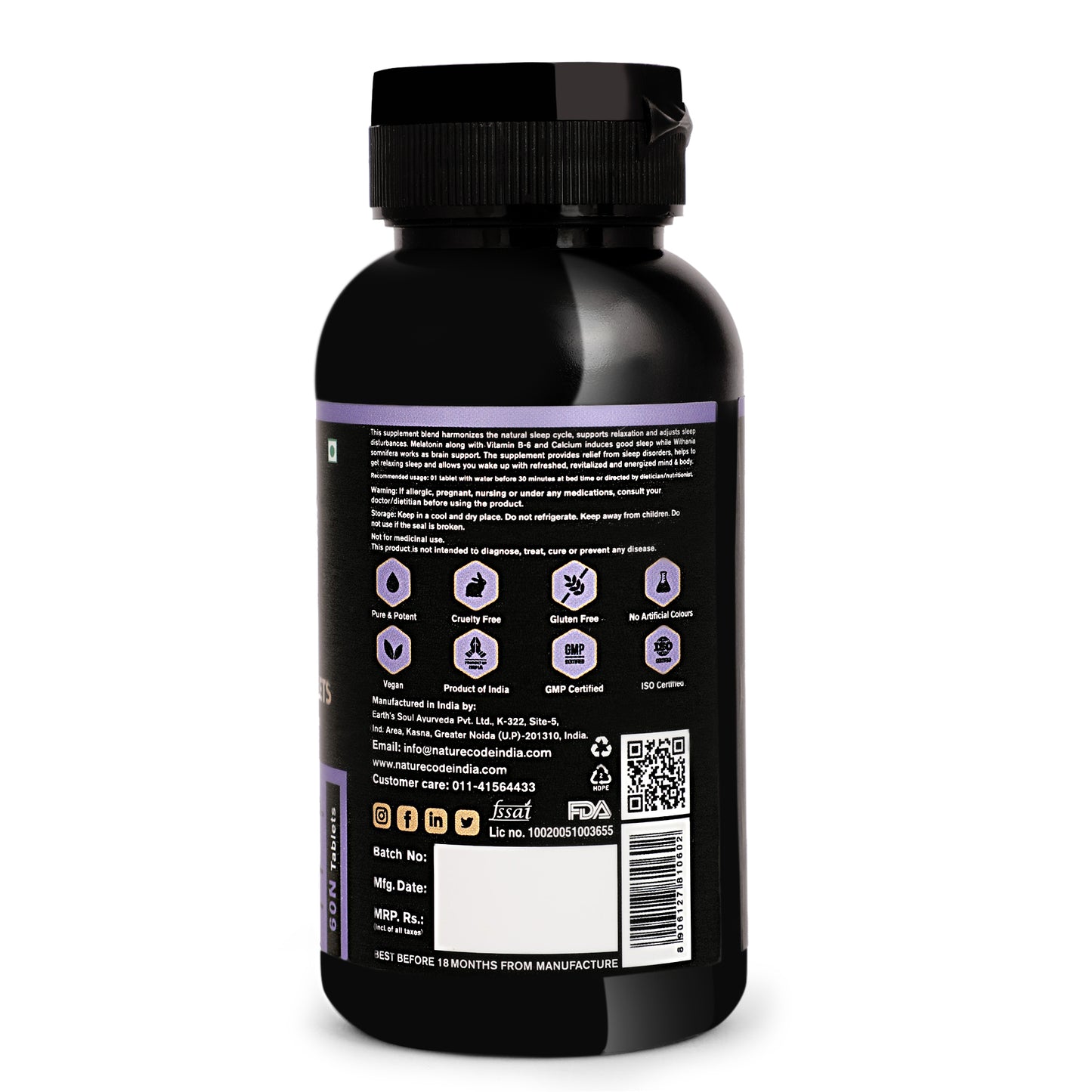 Nature Code Sleepell Tablet - 60 Tablet