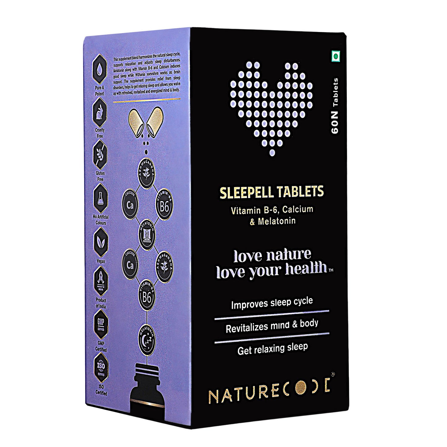 Nature Code Sleepell Tablet - 60 Tablet