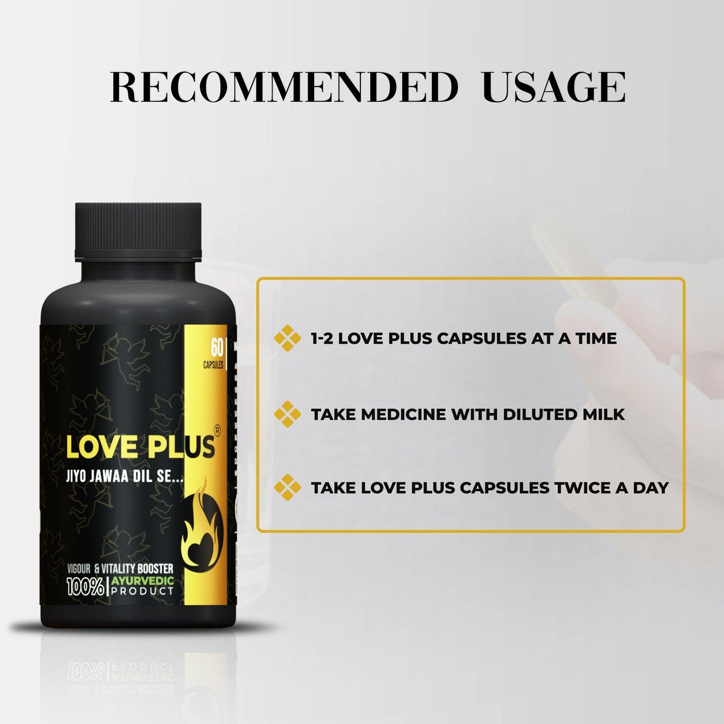Pharma Science Love Plus for Sexual Wellness Capsule - 60 Capsules
