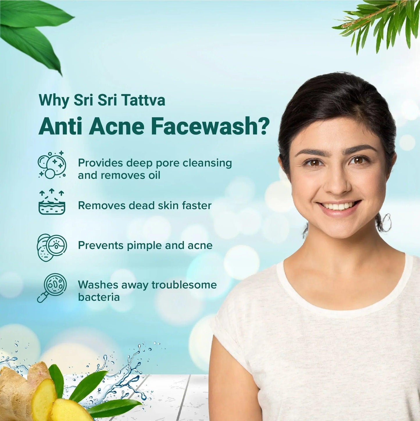 Sri Sri Tattva Anti-Acne Face Wash
