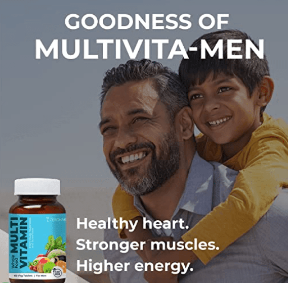 Zeroharm Sciences Multivitamin for Men Veg Tablet (60 Tablets)