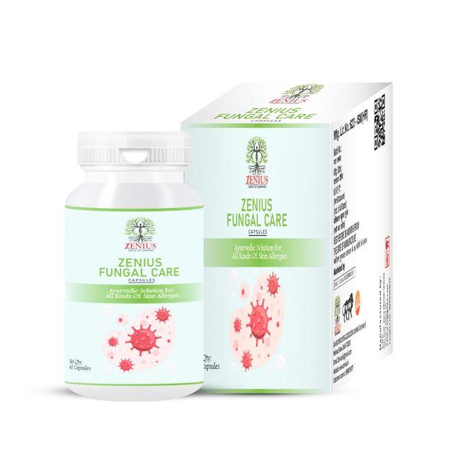 Zenius Fungal Care Capsules - Fungal Care Capsules and Medicine for Fungal Infections - 60 Capsules