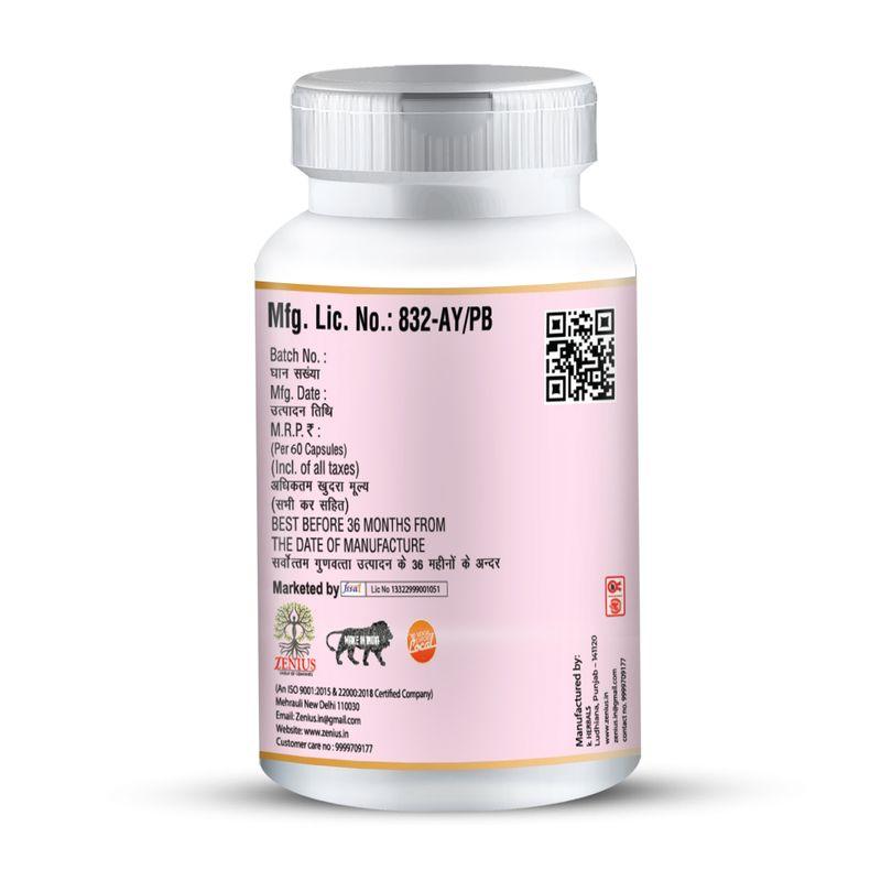 Zenius V Care Capsules - Women Sexual Capsules for Female Sexual Health and Stamina Boost - 60 Capsules