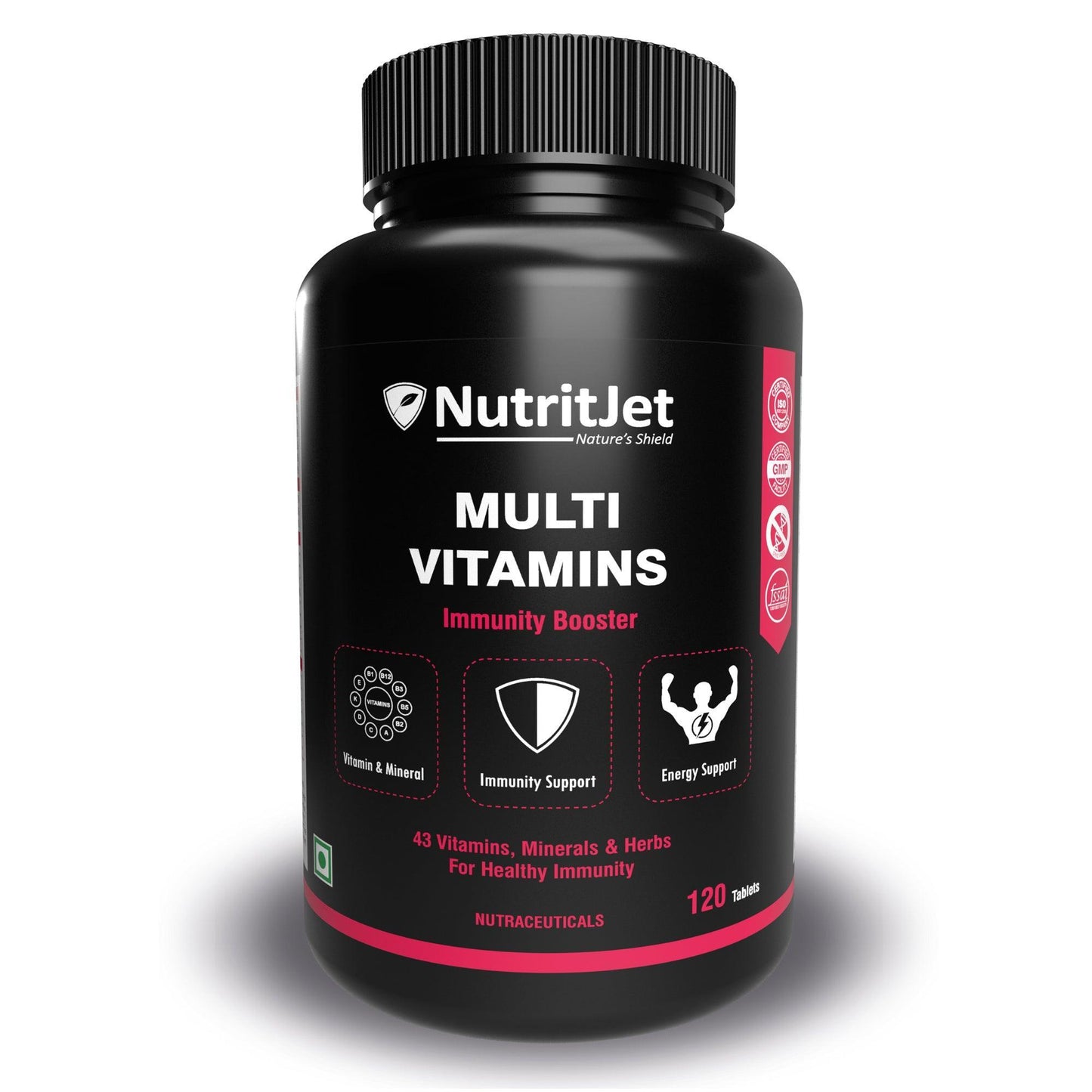 NutritJet Multivitamins Tablet - 120 Tablets