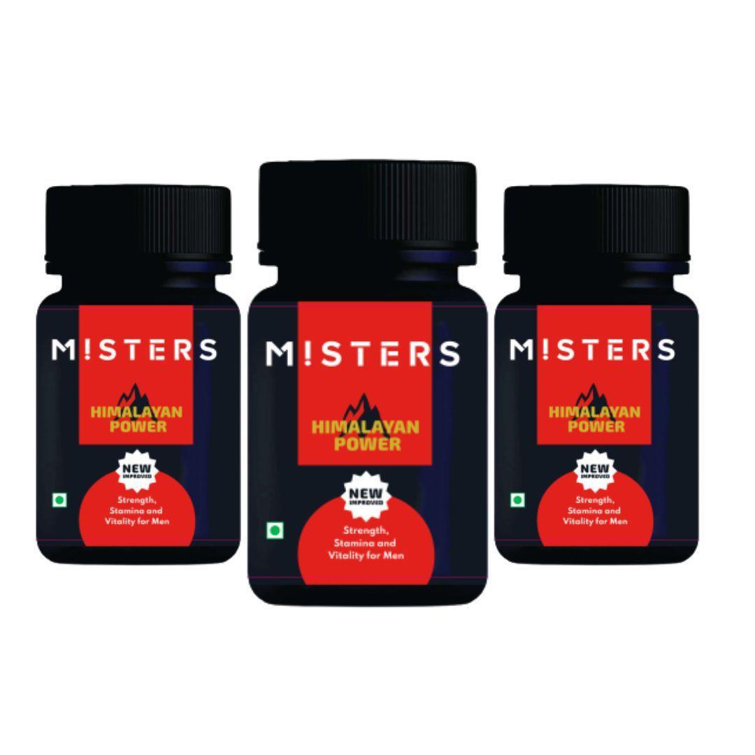 Misters Himalayan Power for Men Veg Capsule - 60 Capsules