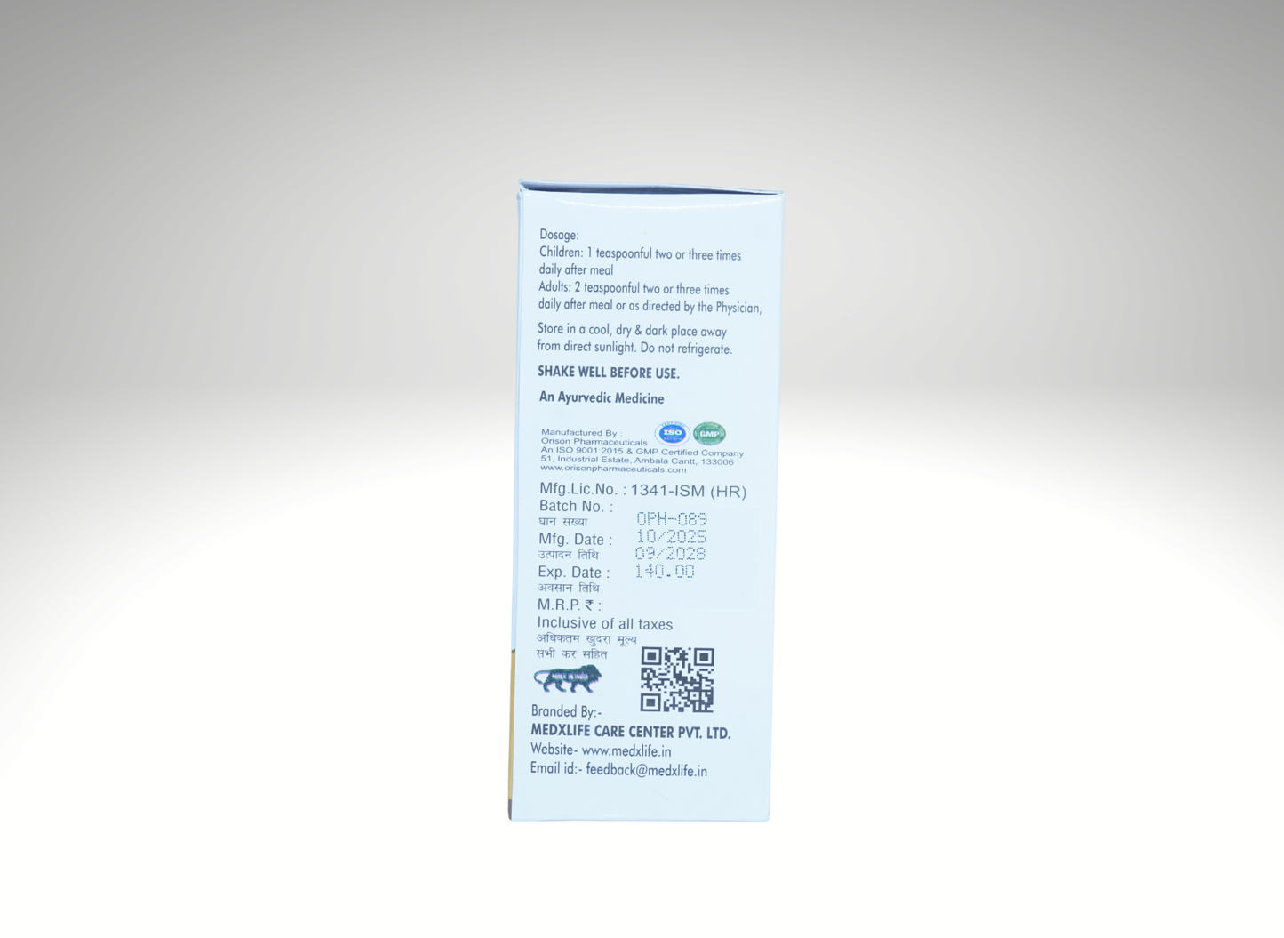 Dr. Singh’s Gut Clean Syrup - 200ml