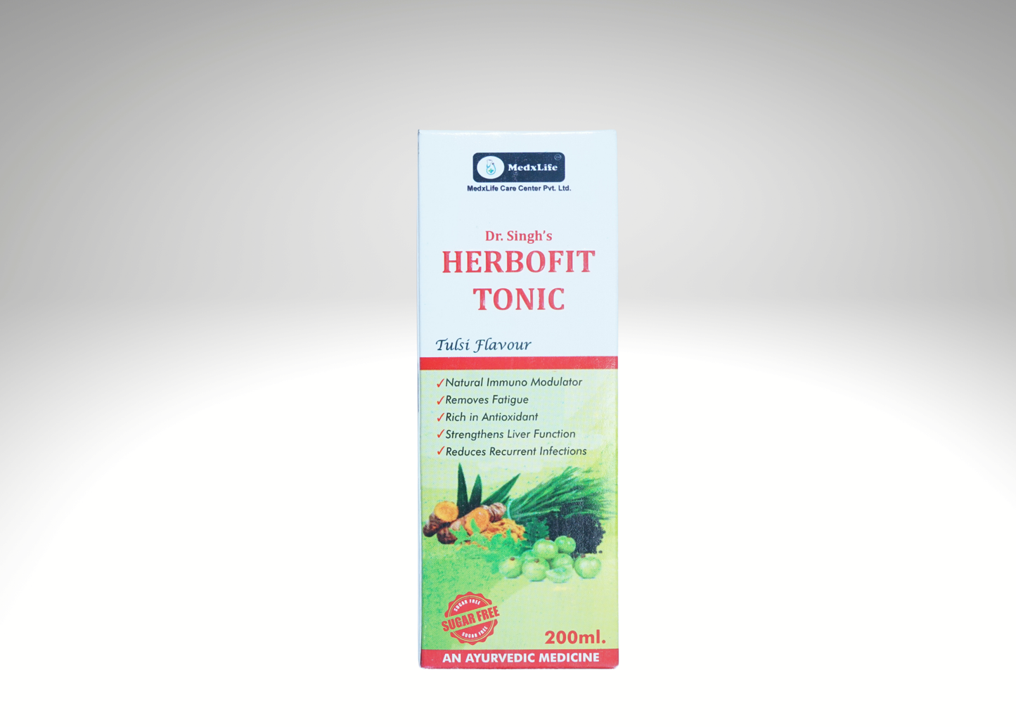 Dr. Singh’s Herbofit Tonic (Tulsi Flavour) - 200ml