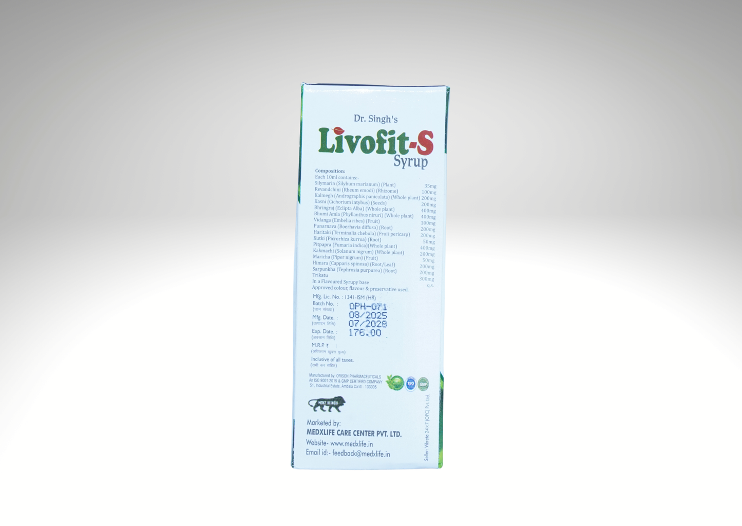 Dr. Singh’s Livofit-S Syrup - 200ml
