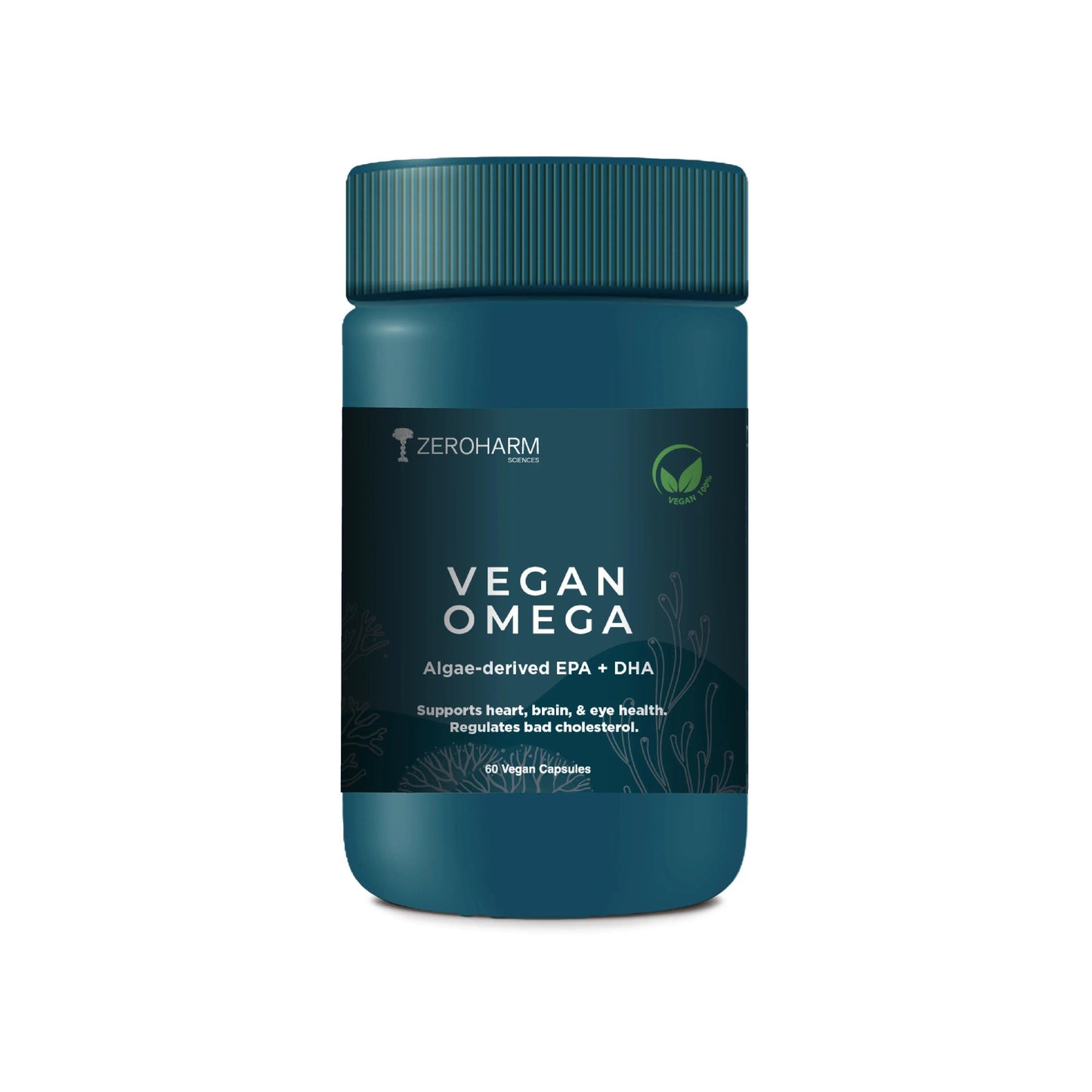 Zeroharm Vegan Omega High EPA+DHA Capsules