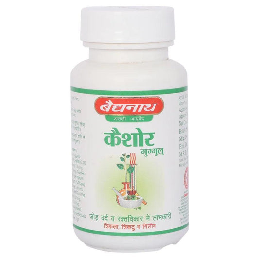 Baidyanath (Jhansi) Kaishore Guggulu Tablet - 80 tabs