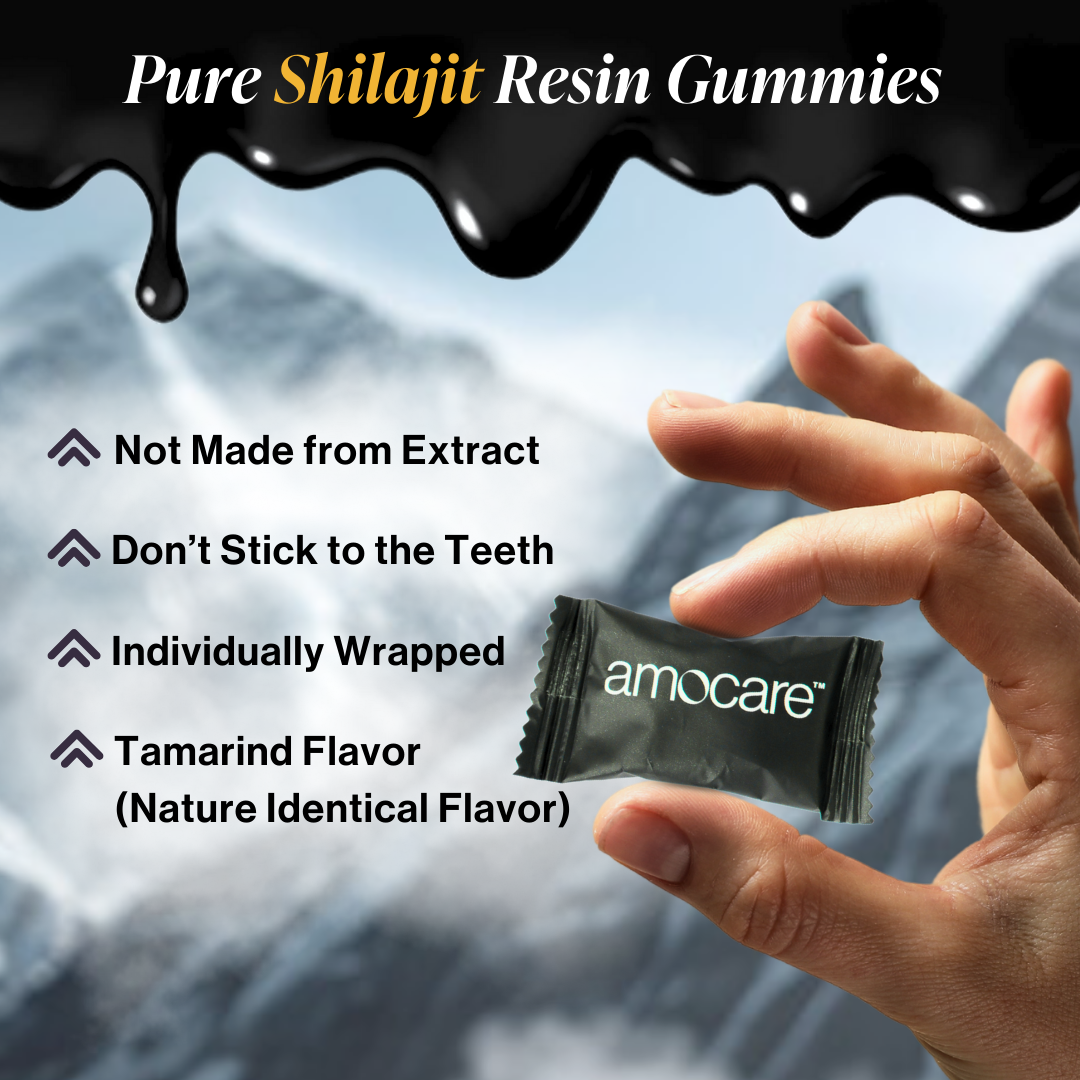 Amocare Shilajit Gummies - 30 Gummies