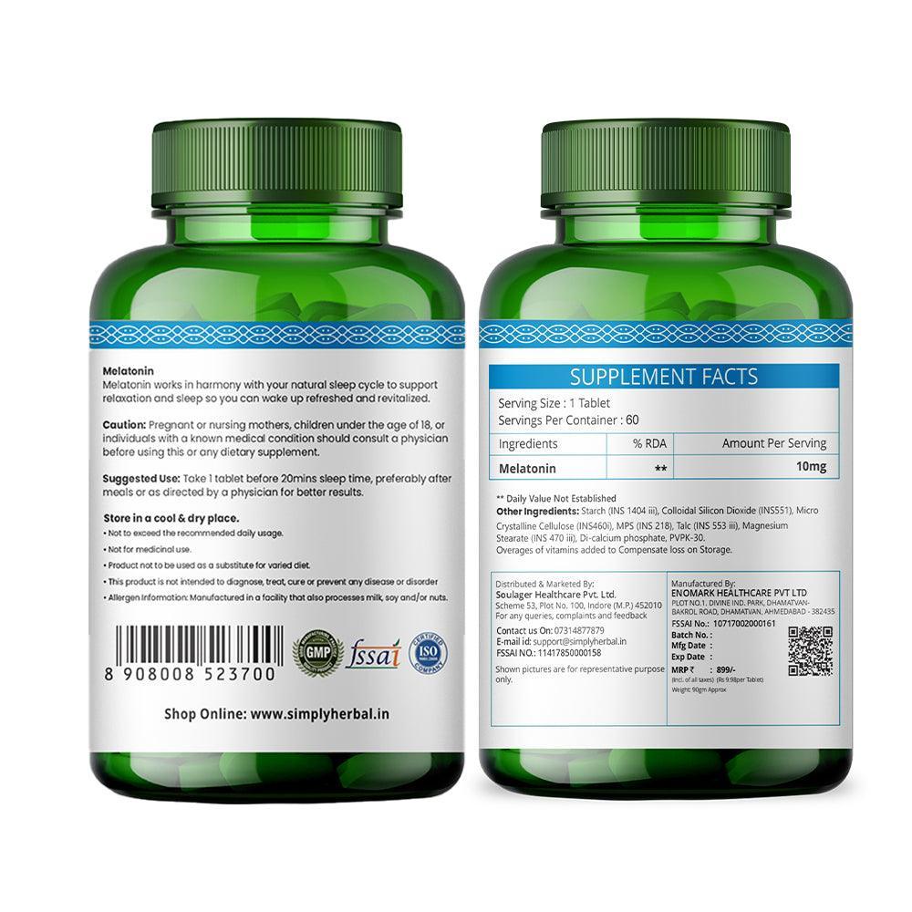 Simply Herbal Melatonin Tablet