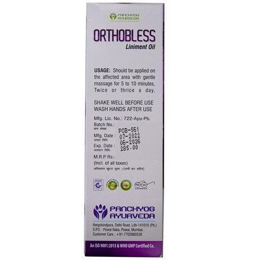 Panchyog Ayurveda Orthobless Liniment Pain Oil - 100ml