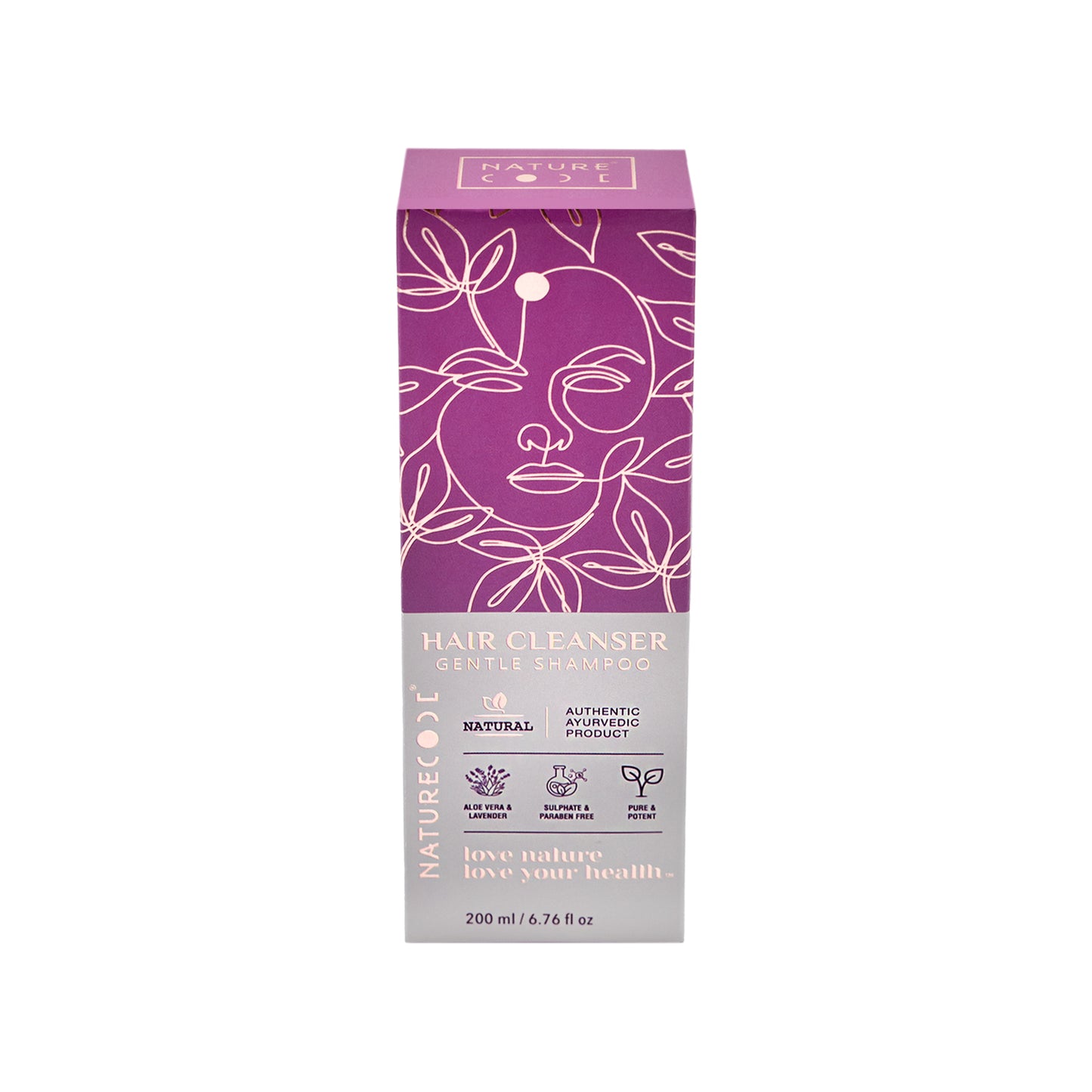 Nature Code Hair Cleanser Gentle Shampoo - 200ml