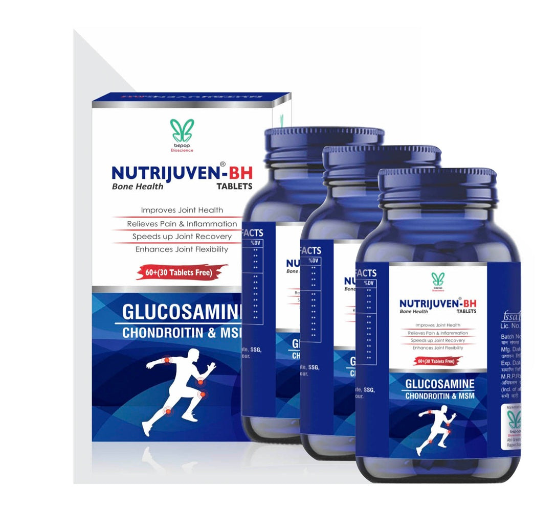 Bepop Bioscience Nutrijuven BH Bone Health Supplement Tablets - 30 Tabs