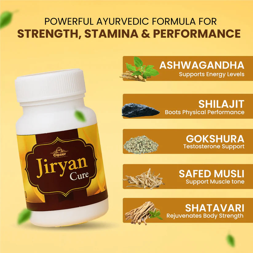 Cipzer Jiryan Cure Pill - 60 Pills