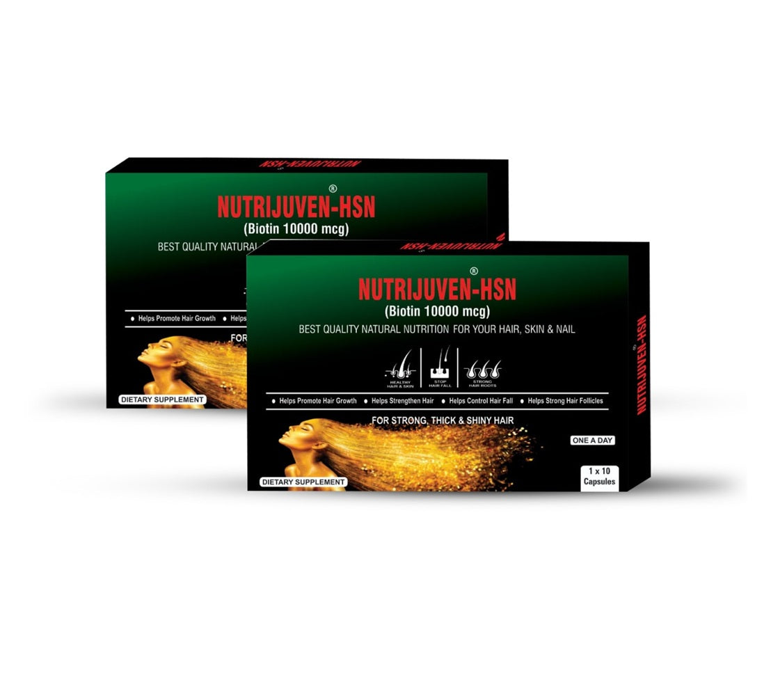 Bepop Bioscience Nutrijuven HSN Biotin 10000 mcg - Box