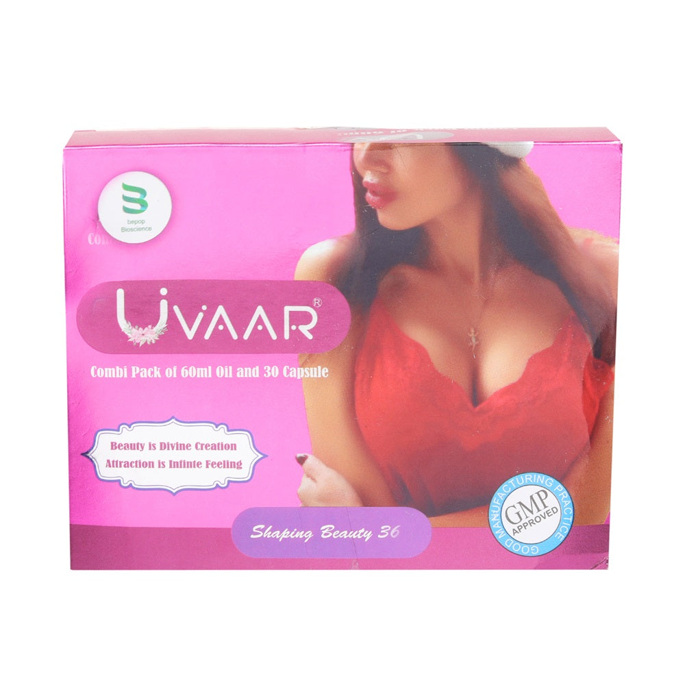 Uvaar Combi Pack of 60ml Oil and 30 Capsule