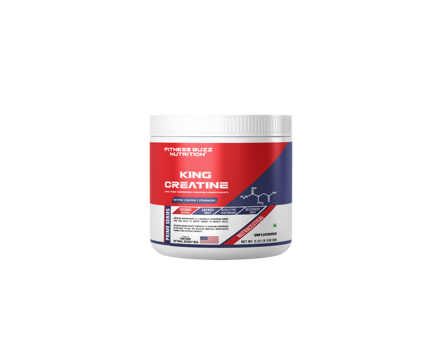 Fitness Buzz Nutrition KIng Creatine Powder