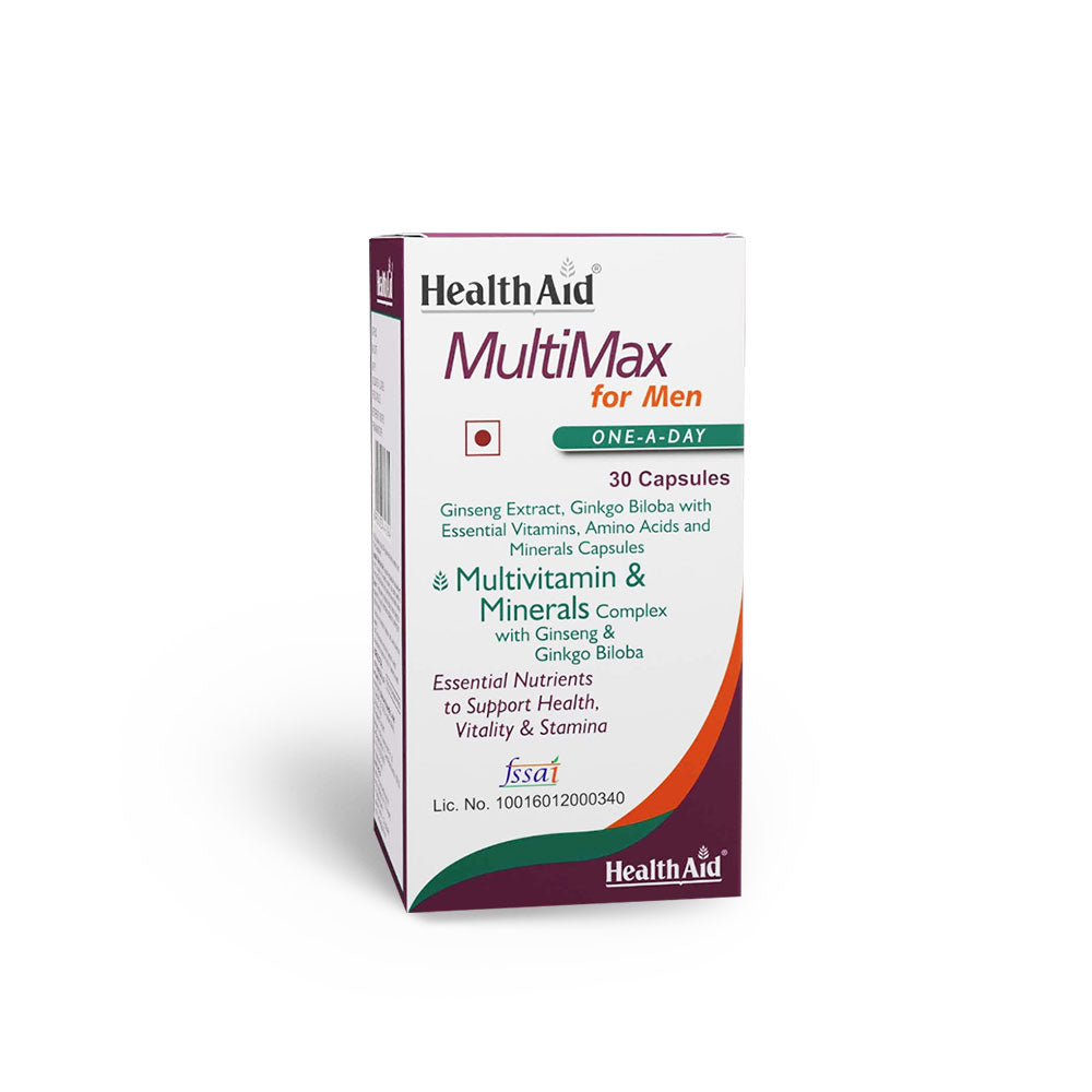 Healthaid Multimax Men Multivitamin Capsule - 30 Softgel Capsules