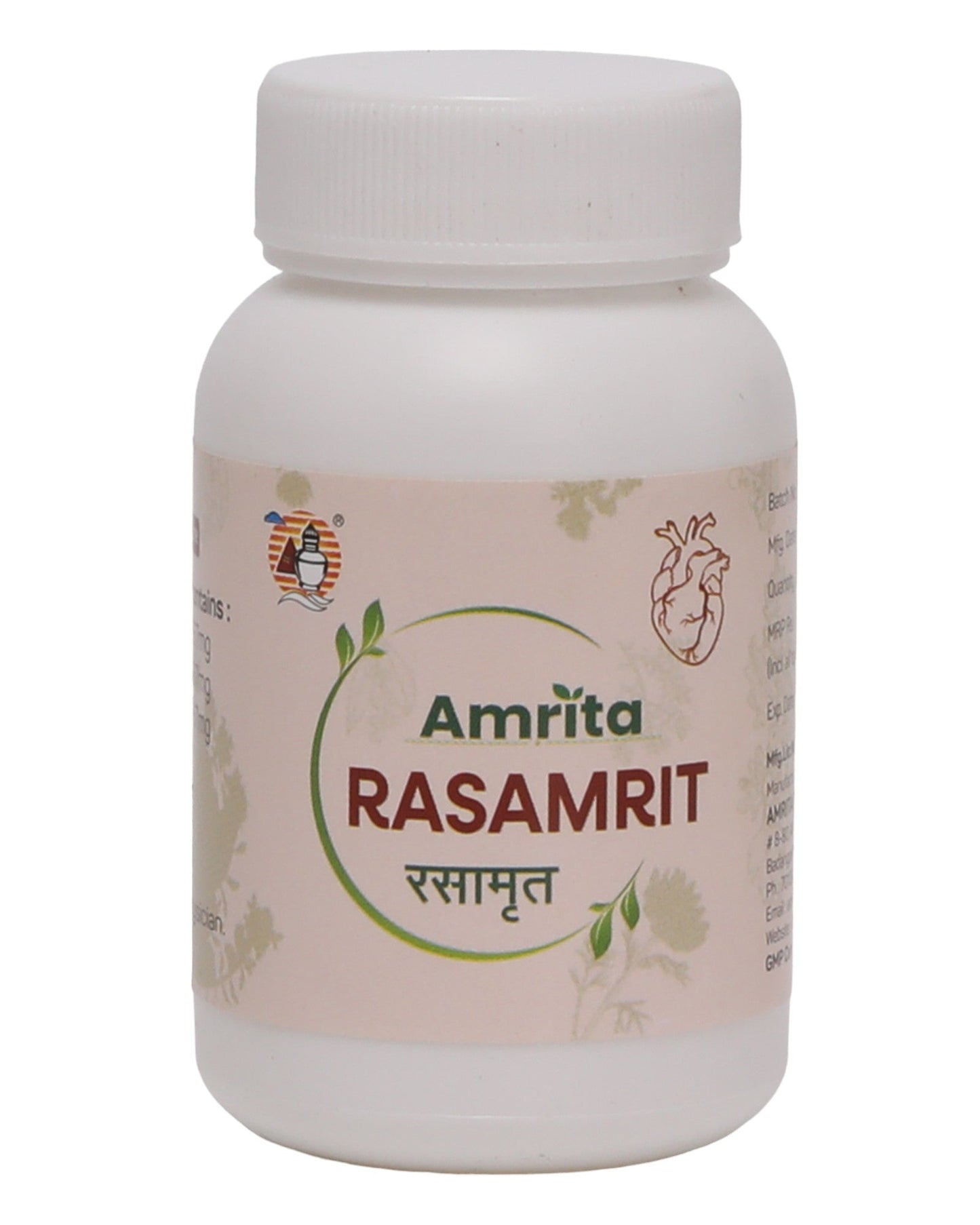 Amrita Rasamrit Tablet - 100 Tablets