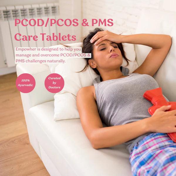 Poshan EmpowHer Capsules  PCOS/PCOS and PMS care Capsules - (Pack Of 60)