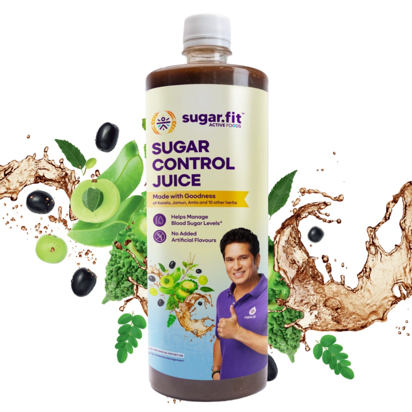 Sugar.Fit Active Sugar Control Juice - 1Ltr.