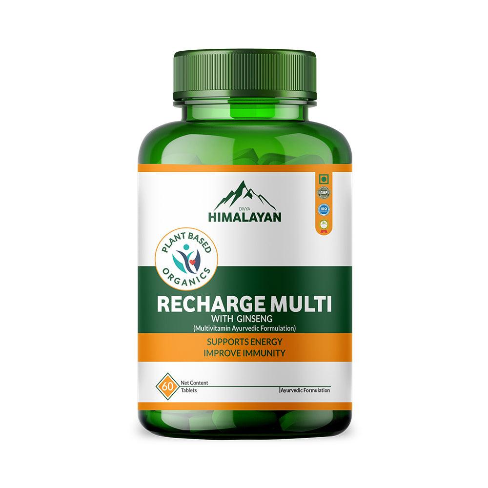 Divya Himalayan Plant Based Organics Recharge Multi Tablet