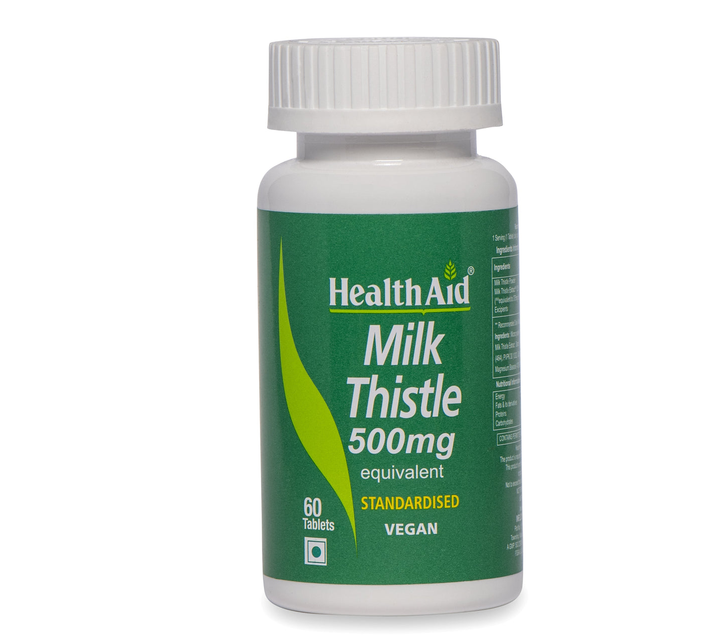 HealthAid Milk Thistle 500mg Tablets - 60 Tablets