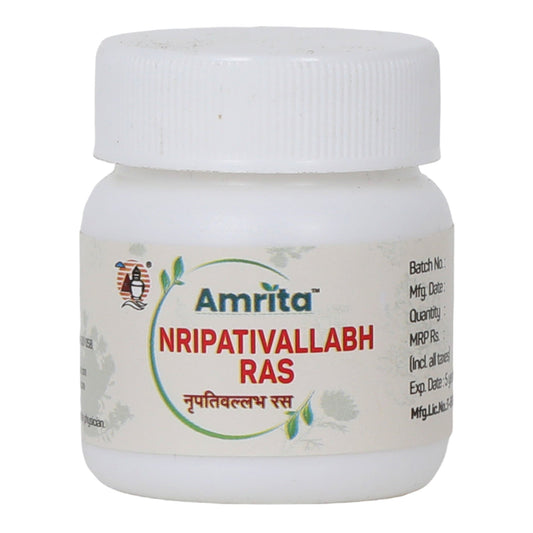 Amrita Nripativallabh Ras Tablet - 60 Tablets