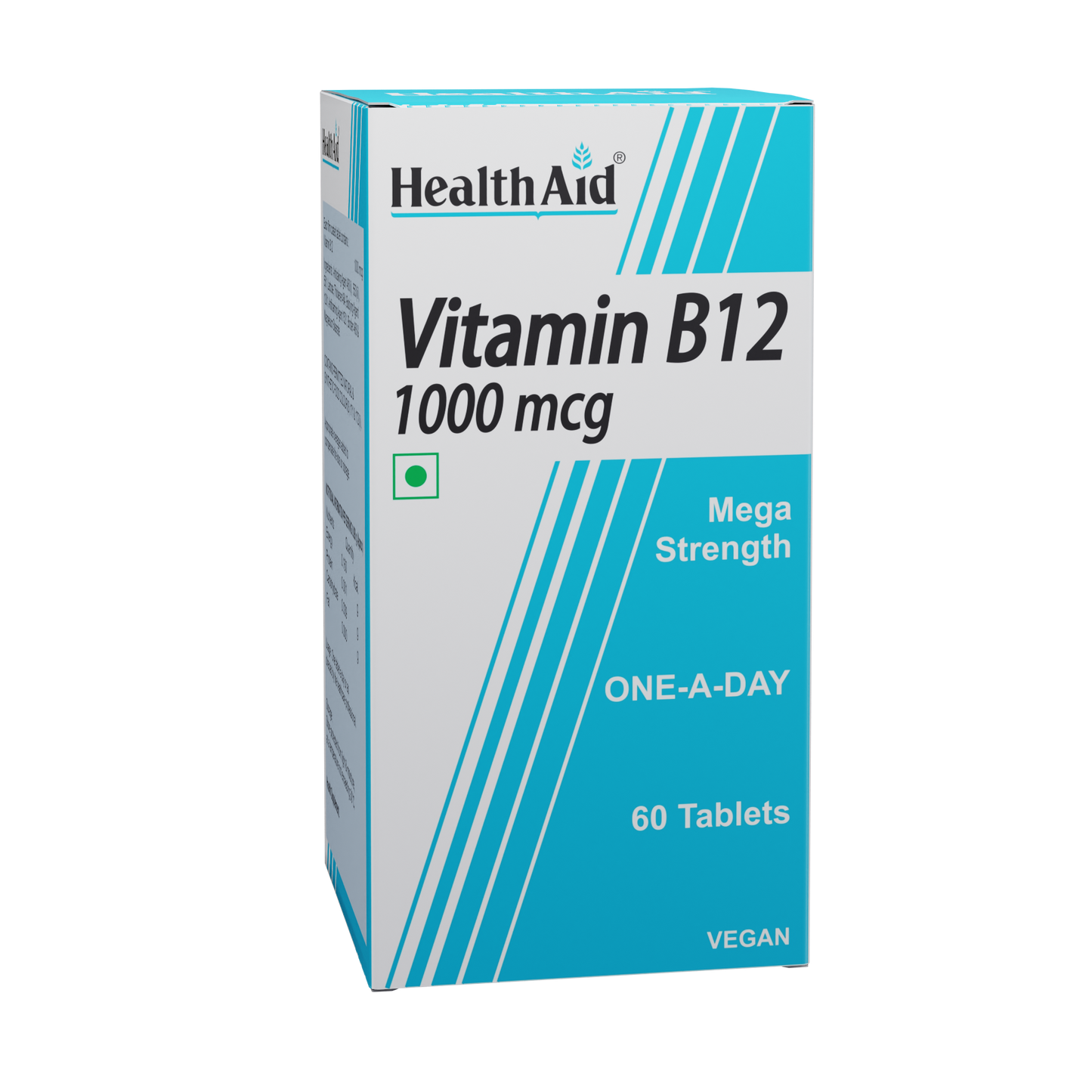 HealthAid Vitamin B12 1000mcg Tablets - 60 Tablets