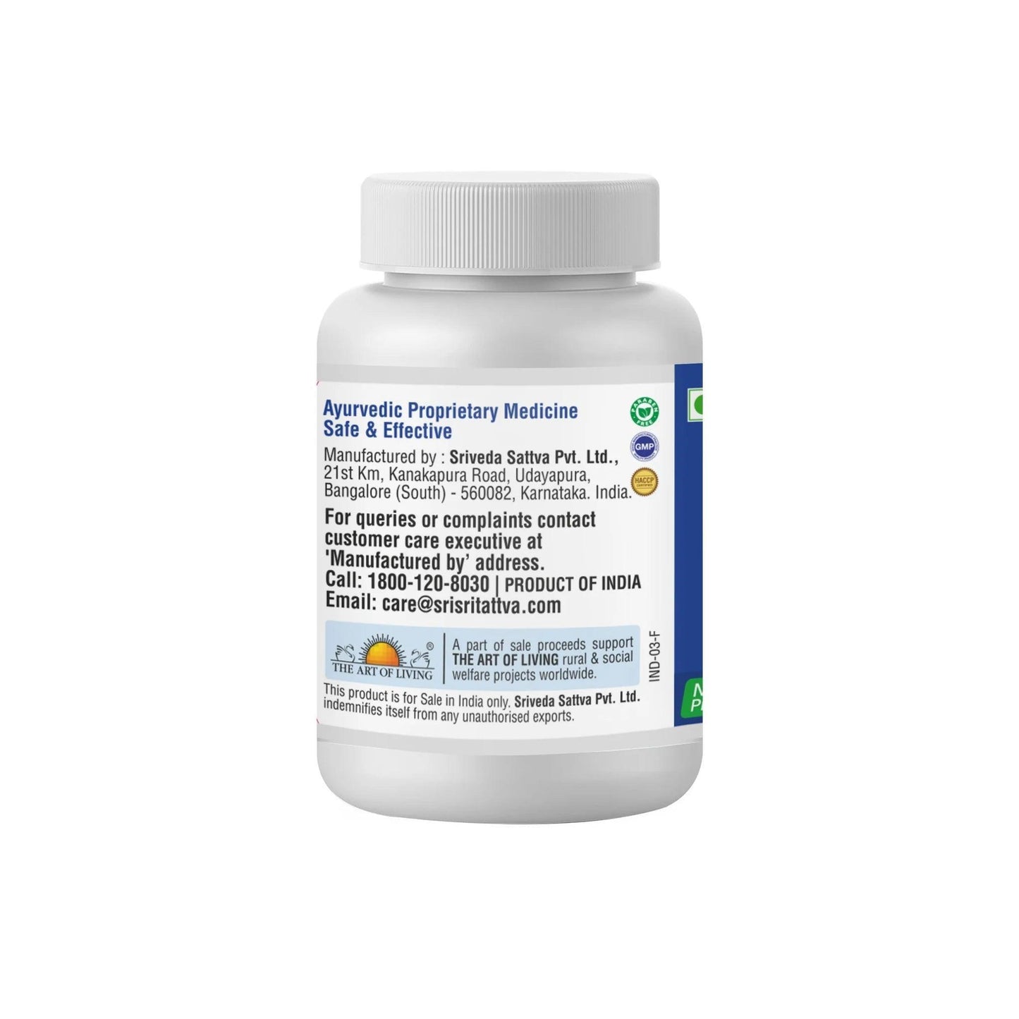 Sri Sri Tattva Immugen Tablet - 500mg - 60 Tablets - Pack of 2