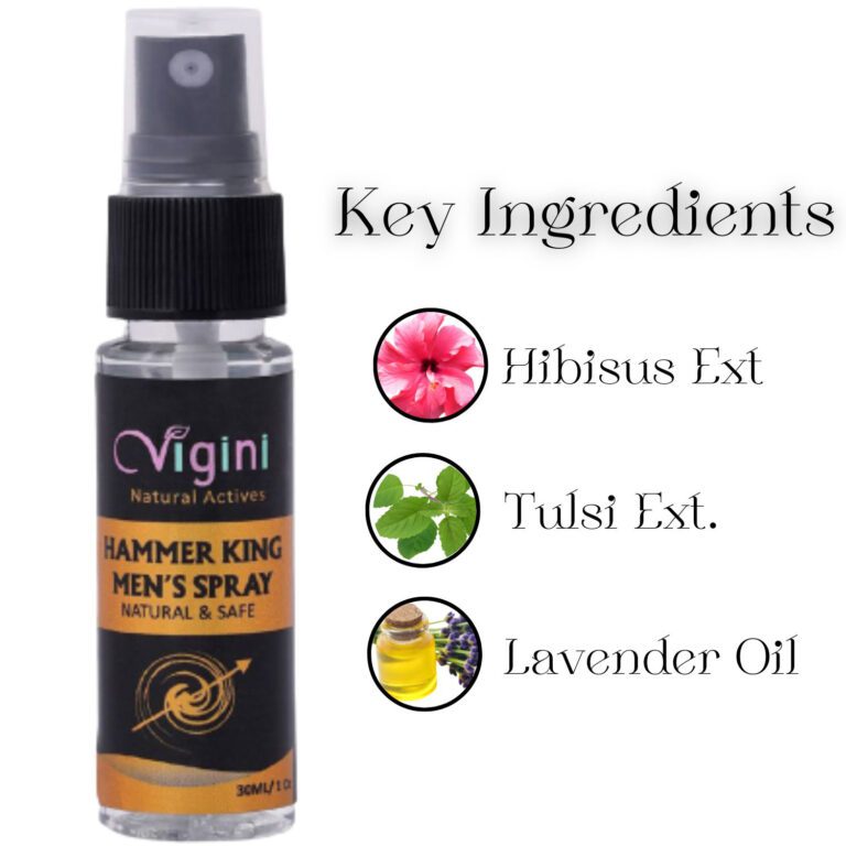 Vigini Hammer King Men Spray Sexual Delay Spray - 30ml
