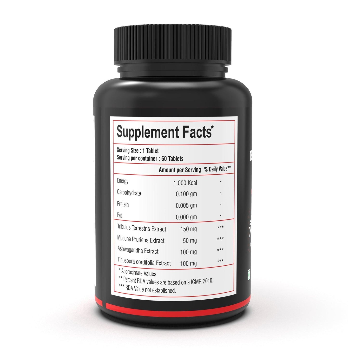 NutritJet Testosterone Booster Tablet - 60 Tablets