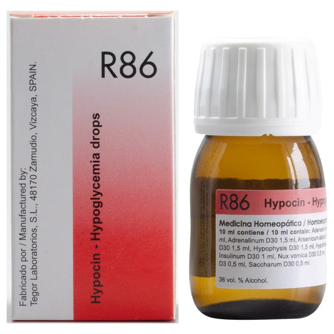 Dr. Reckeweg R86 Low Blood Sugar Drop - 30ml
