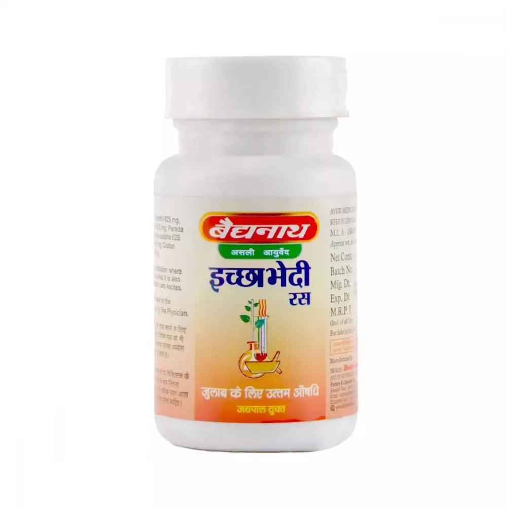 Baidyanath Jhansi Ichhabhedi Ras (Jaypal Yukta) (10g)