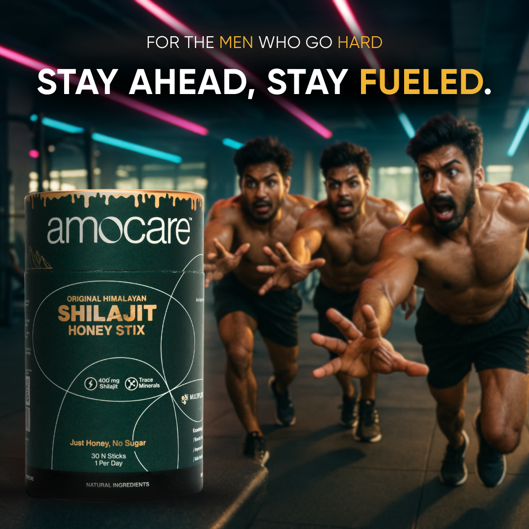 Amocare Shilajit Honey Sticks - 30 Sticks