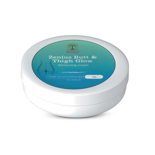 Zenius Butt & Thigh Grow Cream - Hips, Thighs Whitening Cream for Buttocks & Thigh Brightening - 50ml Cream