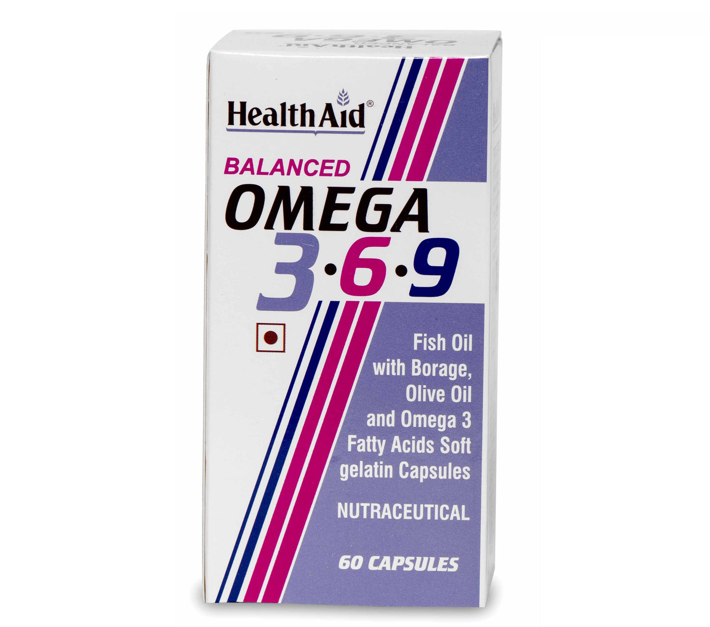 HealthAid Balanced Omega 3,6,9 Capsule - 60 Capsule