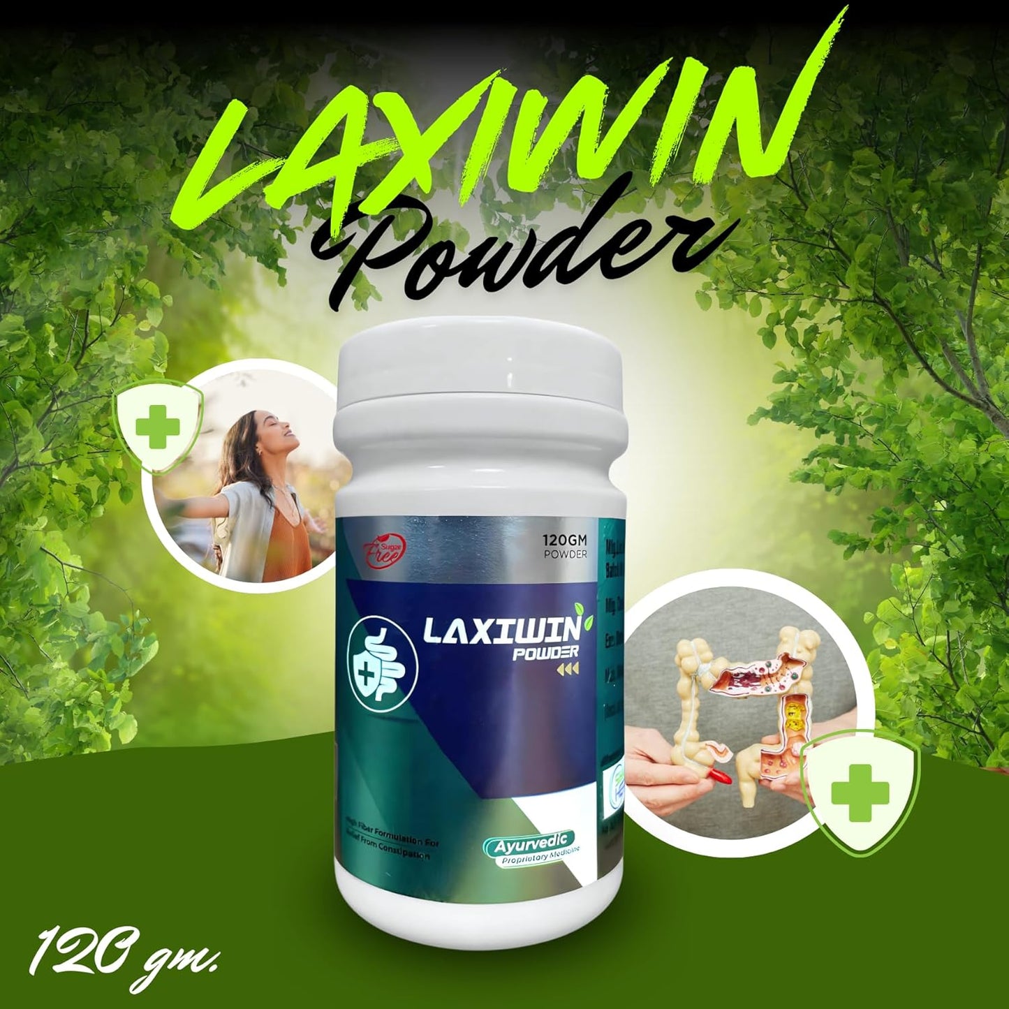 Sharvy Herbotec Laxiwin Powder 120gm