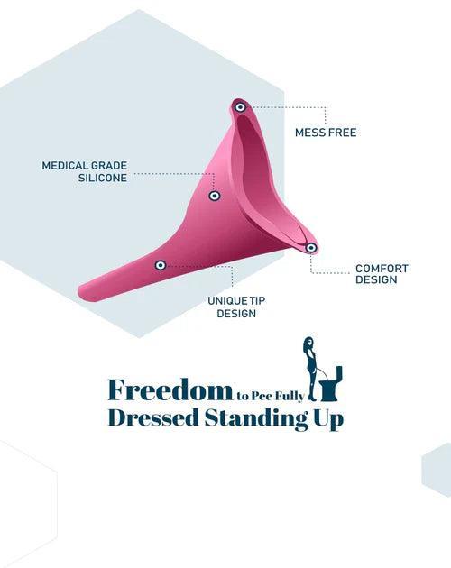 Gynocup Reusable Stand Pee + Toilet Seat Cover