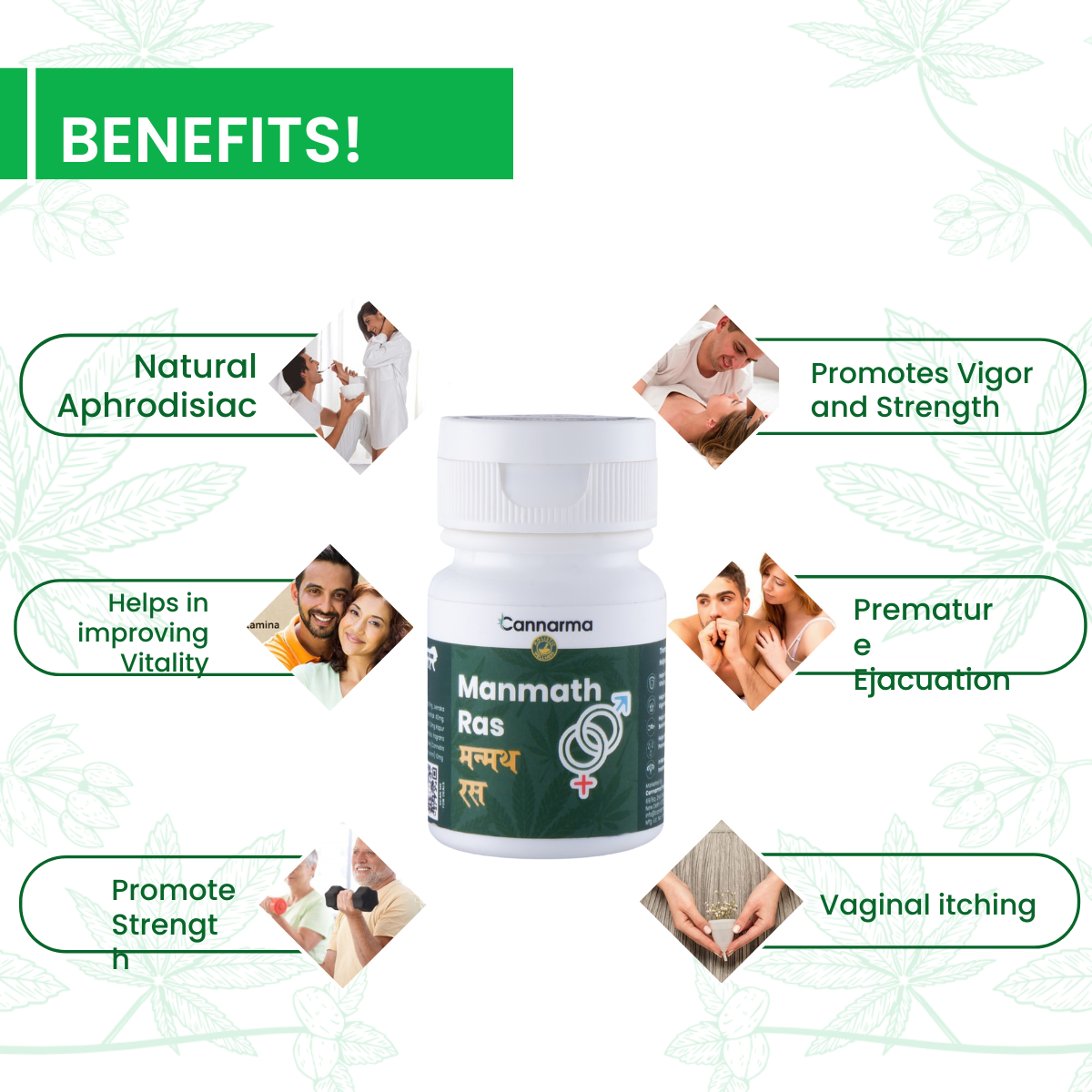 Cannarma Ultra Premium Manmath Ras Tablet - 30 Tablets