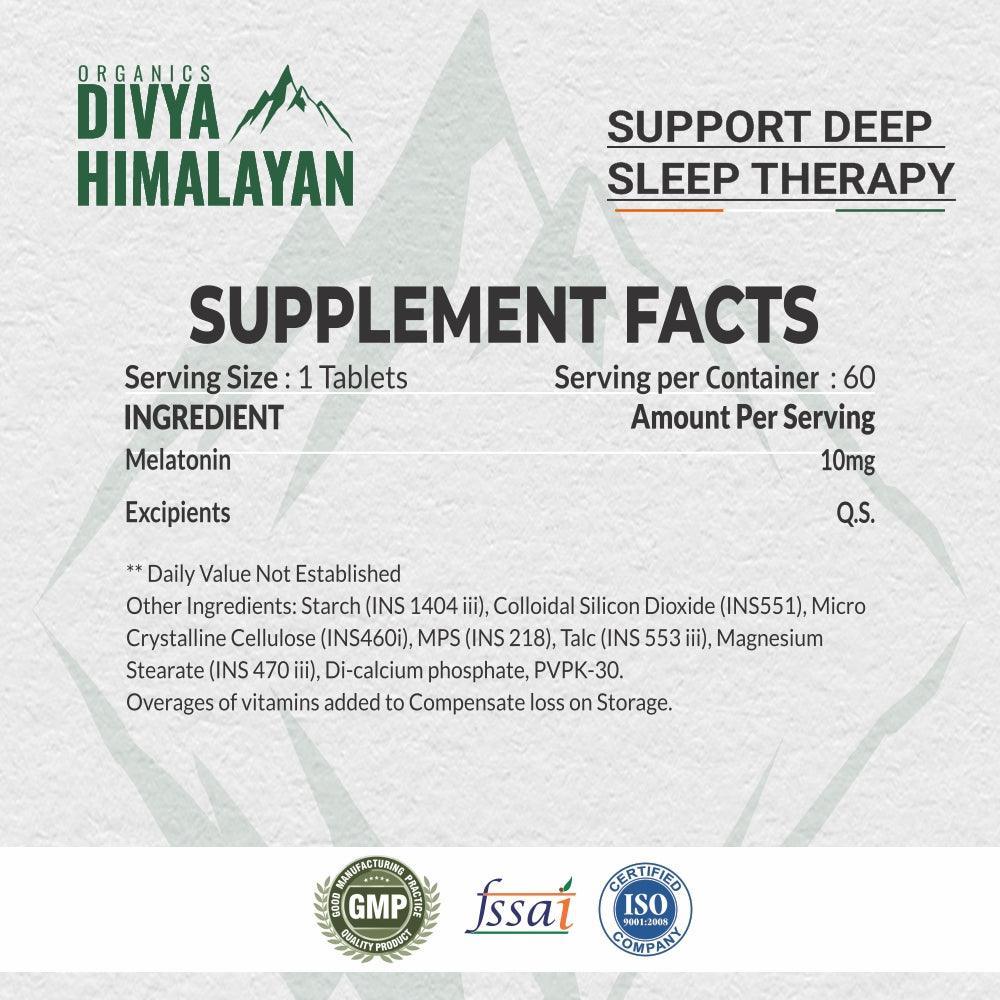 Divya Himalayan Deep Sleep Therapy Tablet - 60 Tablets