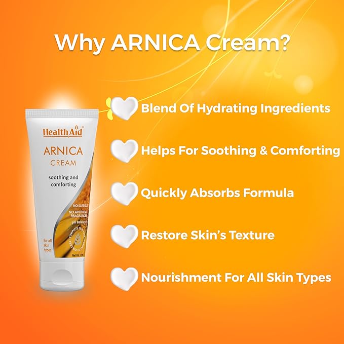 HealthAid Arnica Cream - 75gm Cream