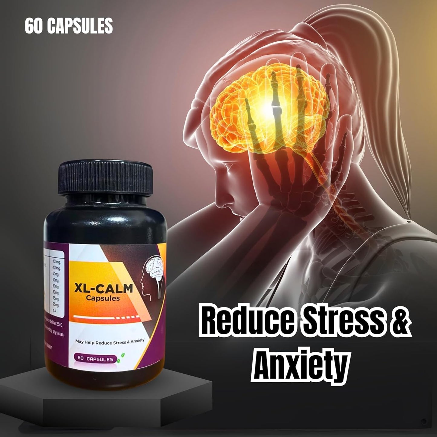 Sharvy Herbotec XL-CALM Capsules